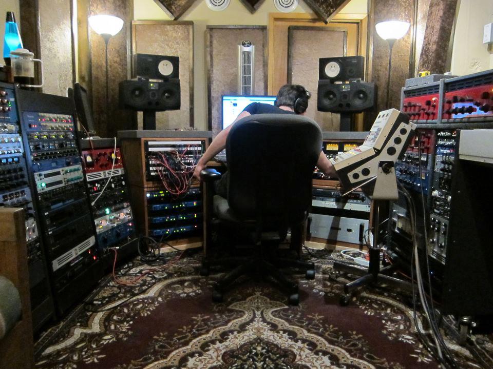 Interior of Signature Tone recording studio.