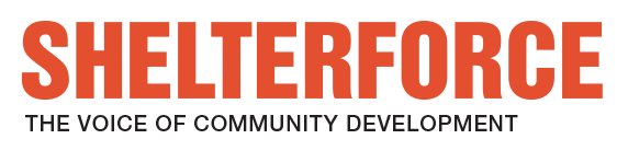 Logo of Shelterforce: The Voice of Community Development