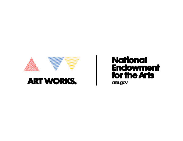 Logos of Art Works. and the National Endowment for the Arts