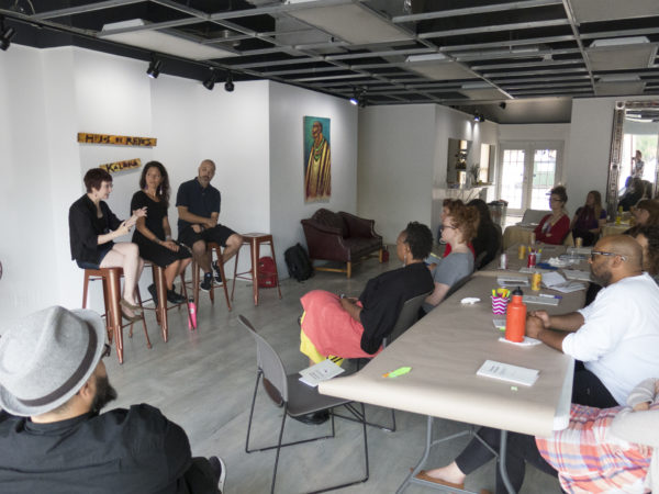 A panel discussion from the 2018 Artists Working in Community training intensive