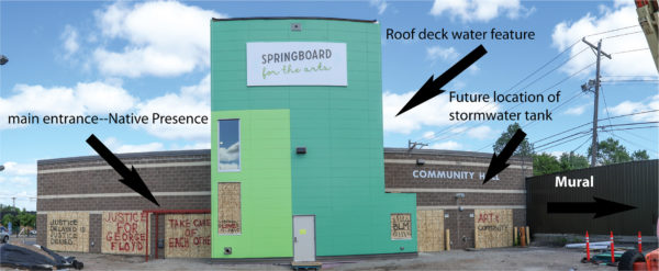 photo of springboard for the arts office exterior