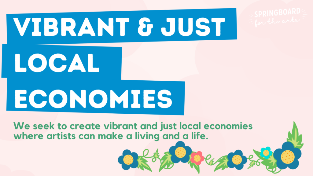 Vibrant & Just Local Economies Graphic