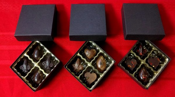 Chocolates, boxed