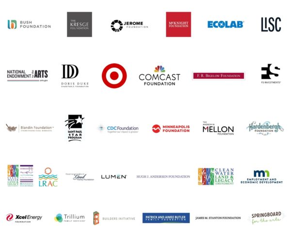 Springboard for the Arts Funder Logos, 2022